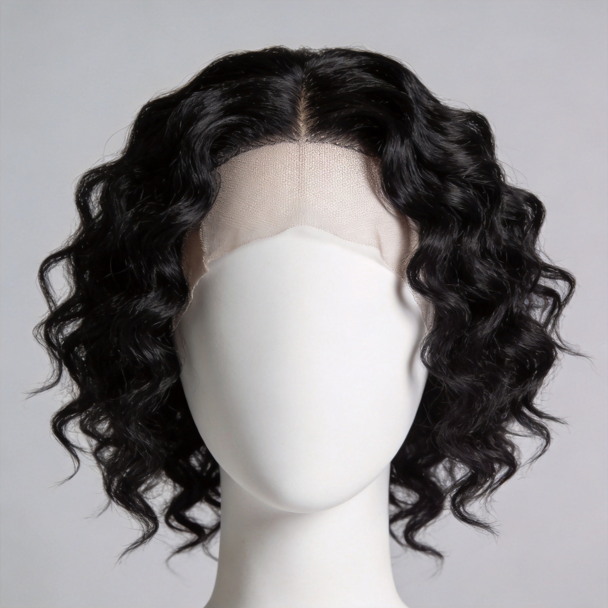 Lace front wig with natural hairline produced for wholesale buyers at Wigiva factory